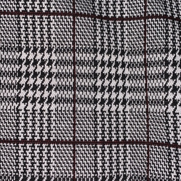 Plaid print gray crop top - Picture 2 of 2